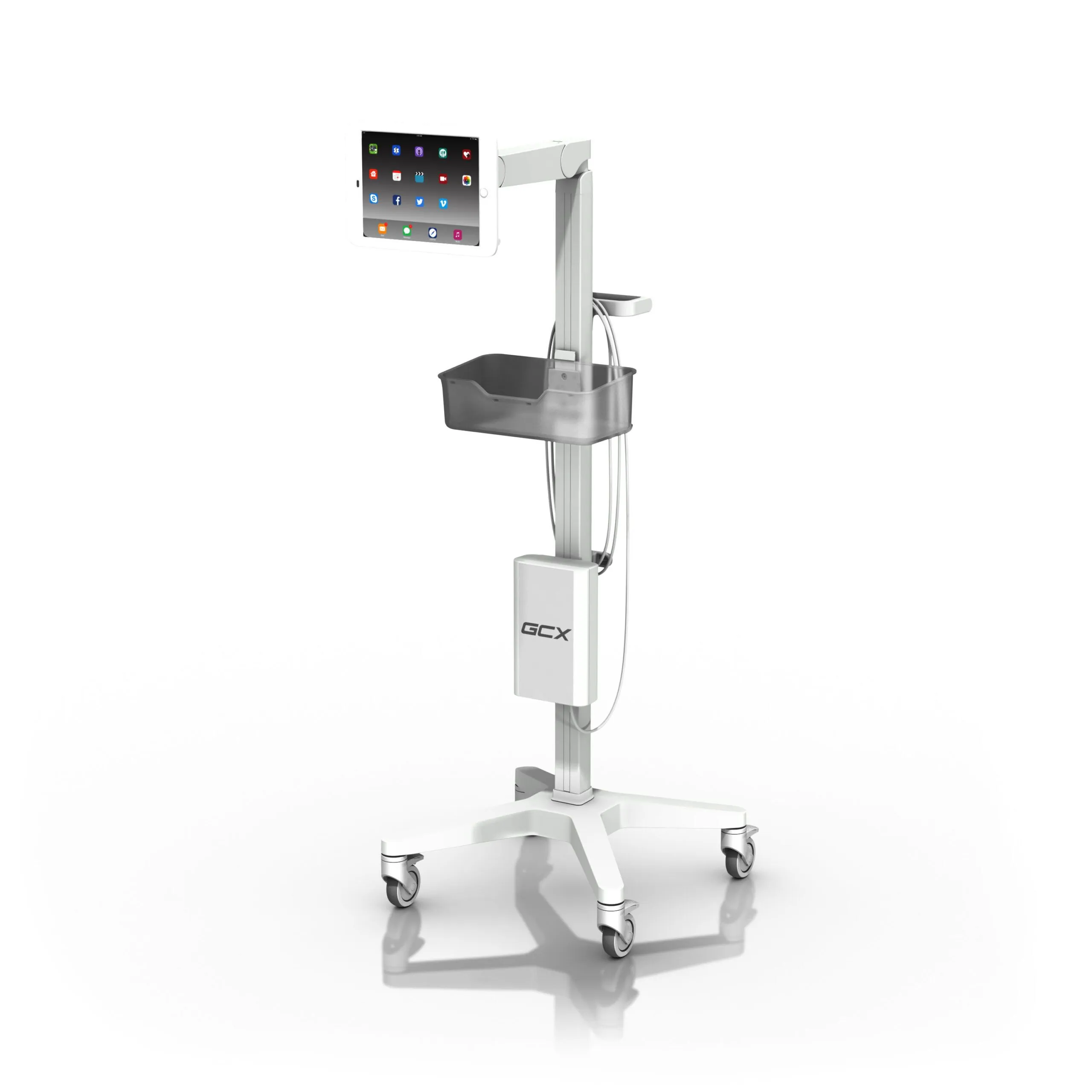Variable Height Roll Stand with PRO-ADJUST™ Tablet Arm | GCX
