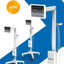 在宅・施設に！充電式 多機能患者モニター ホーム｜GCXメディカルマウントソリューション