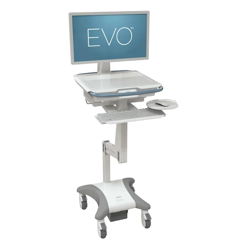 安川電機JZNC-YIU02-E ロボティックコントローラ 動作保証 Jaco EVO™ LCD Computer Cart | GCX Medical Mounting Solutions