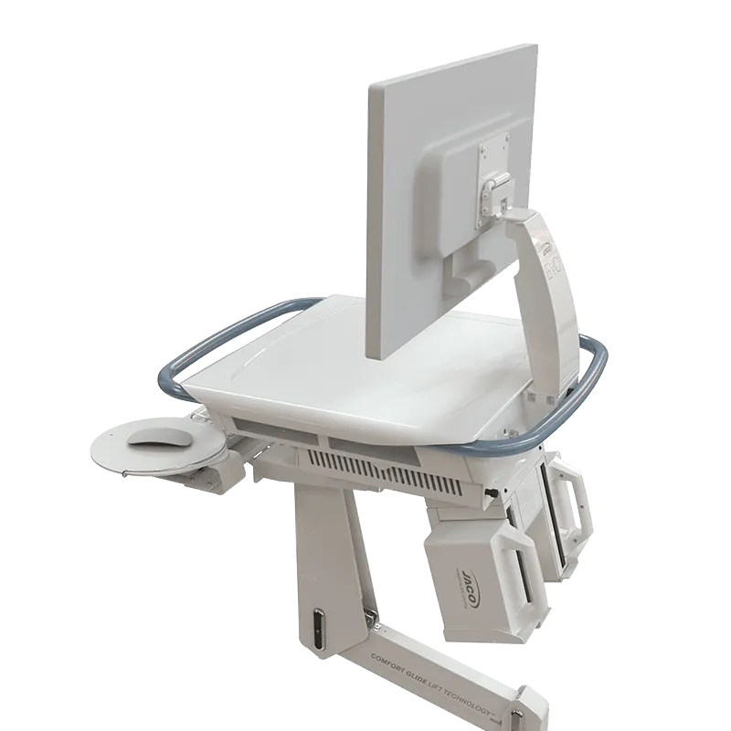 Jaco EVO™ LCD Computer Cart | GCX Medical Mounting Solutions