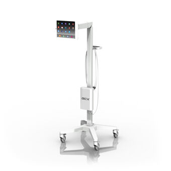 Variable Height Roll Stand with PRO-ADJUST™ Tablet Arm | GCX