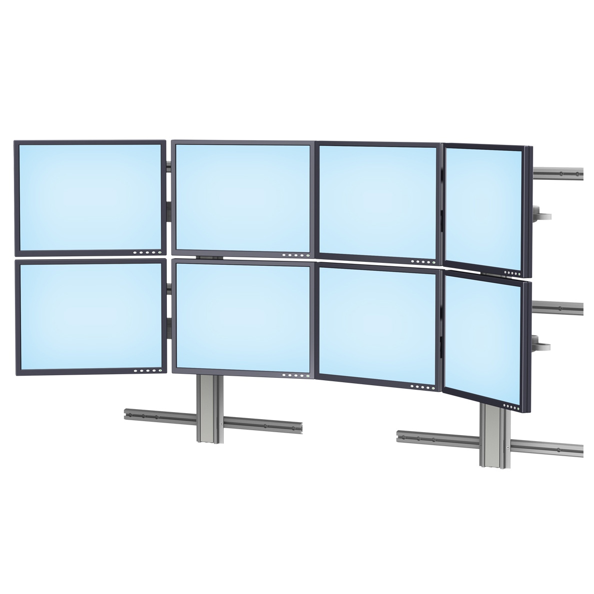 Piste Murale GCX M Series 19" - Pour Support Moniteur Médical - Neuve En Boîte