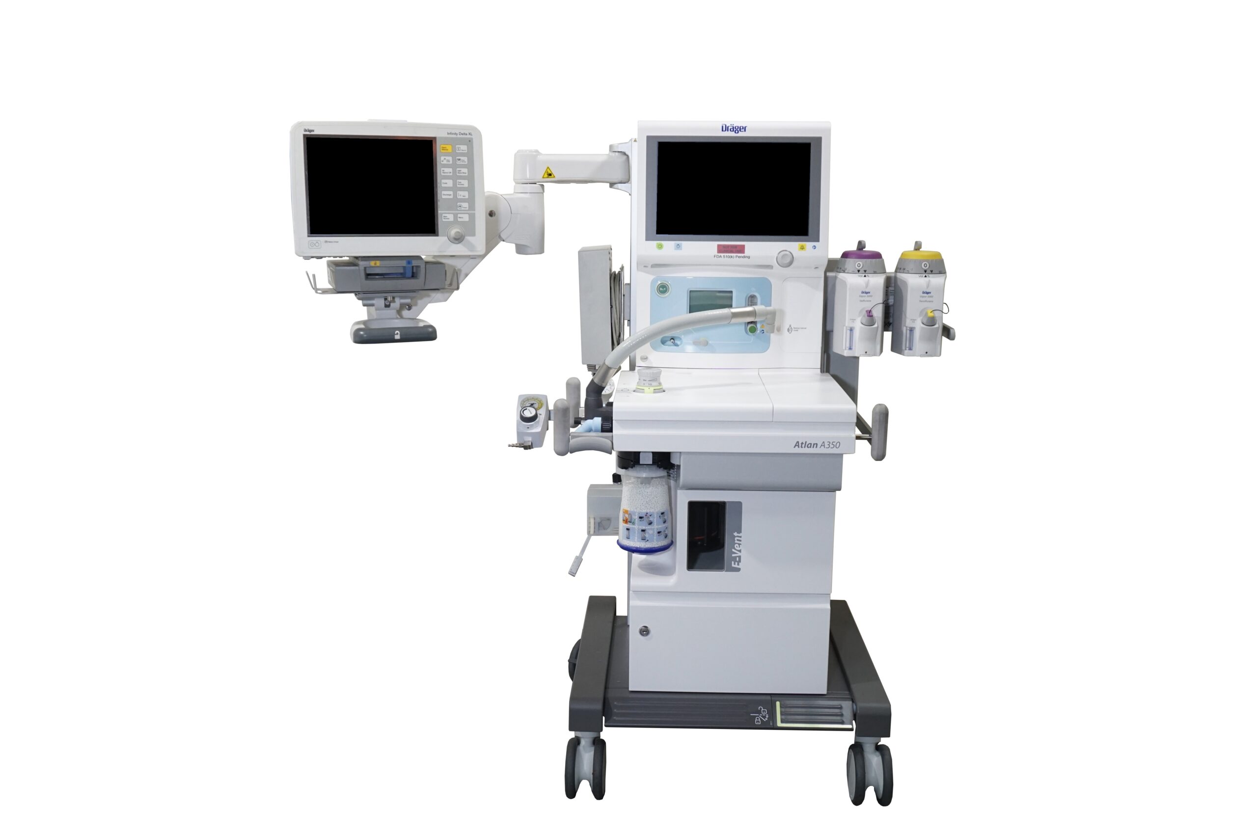 Dräger Infinity Delta Monitor on Dräger Atlan 350