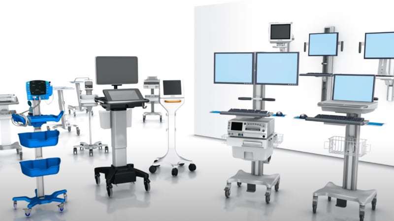 GCX medical mounting solutions in action