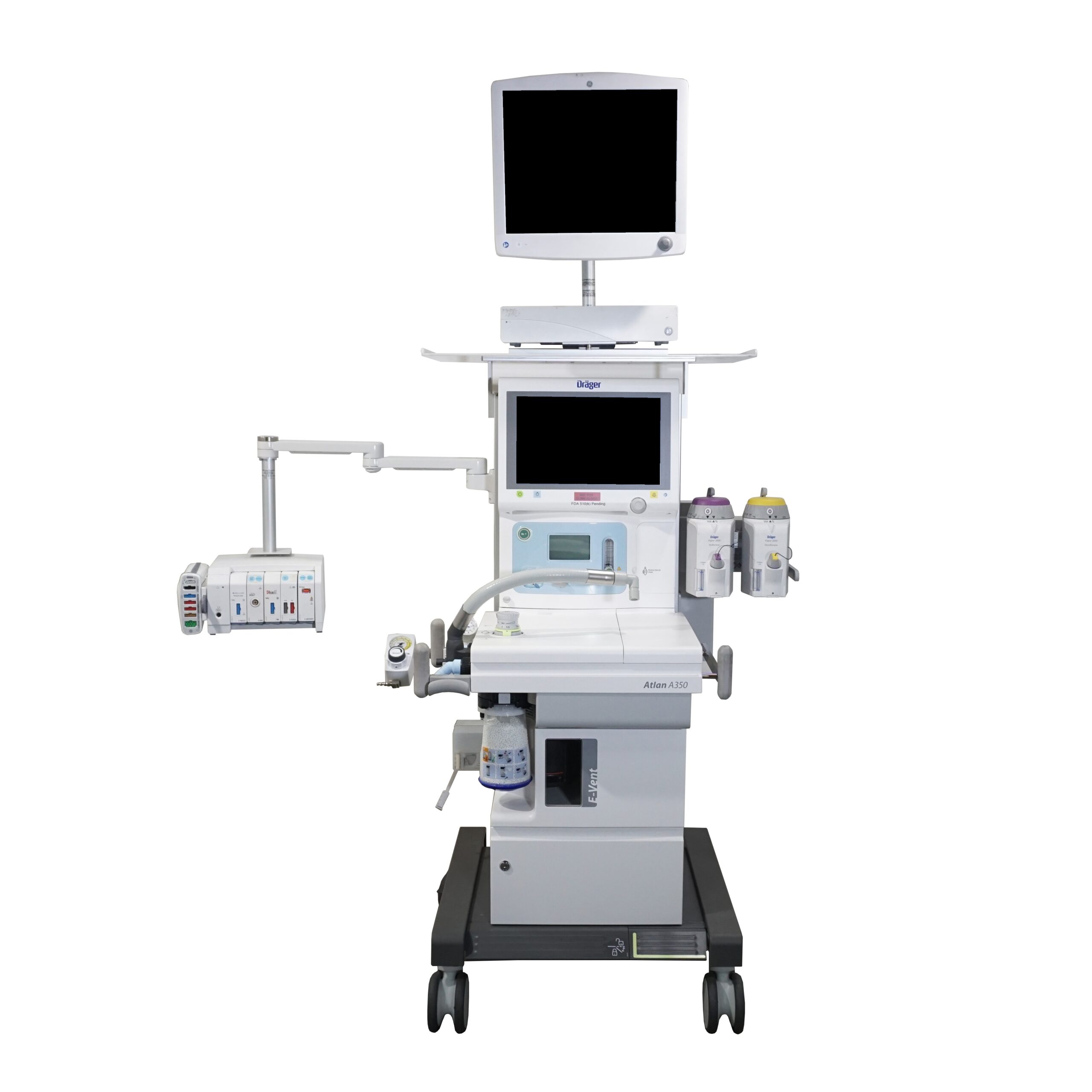 GE CARESCAPE Monitor B850 on Dräger Atlan 350 config 3
