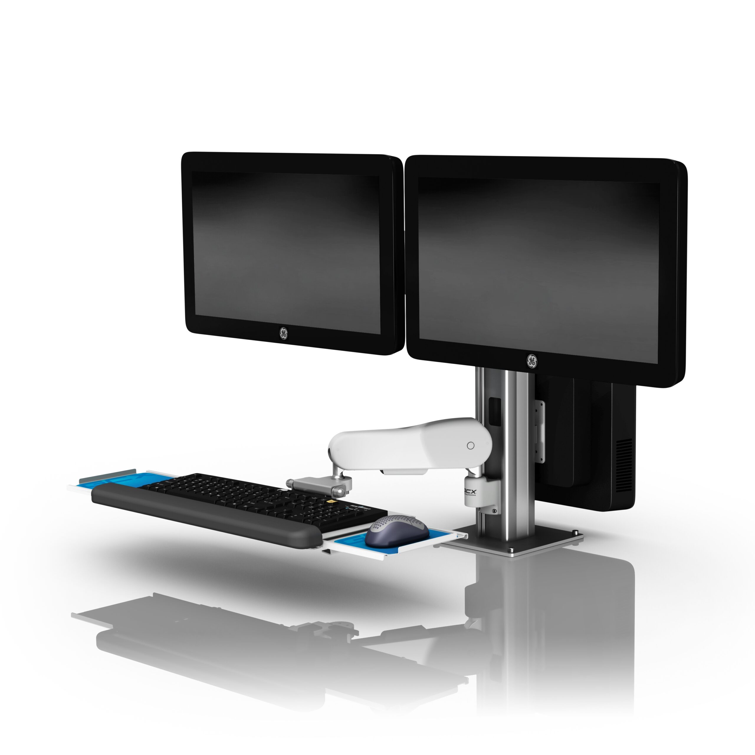 GE CARESCAPE Central Station Dual Display Counter-Top Mount