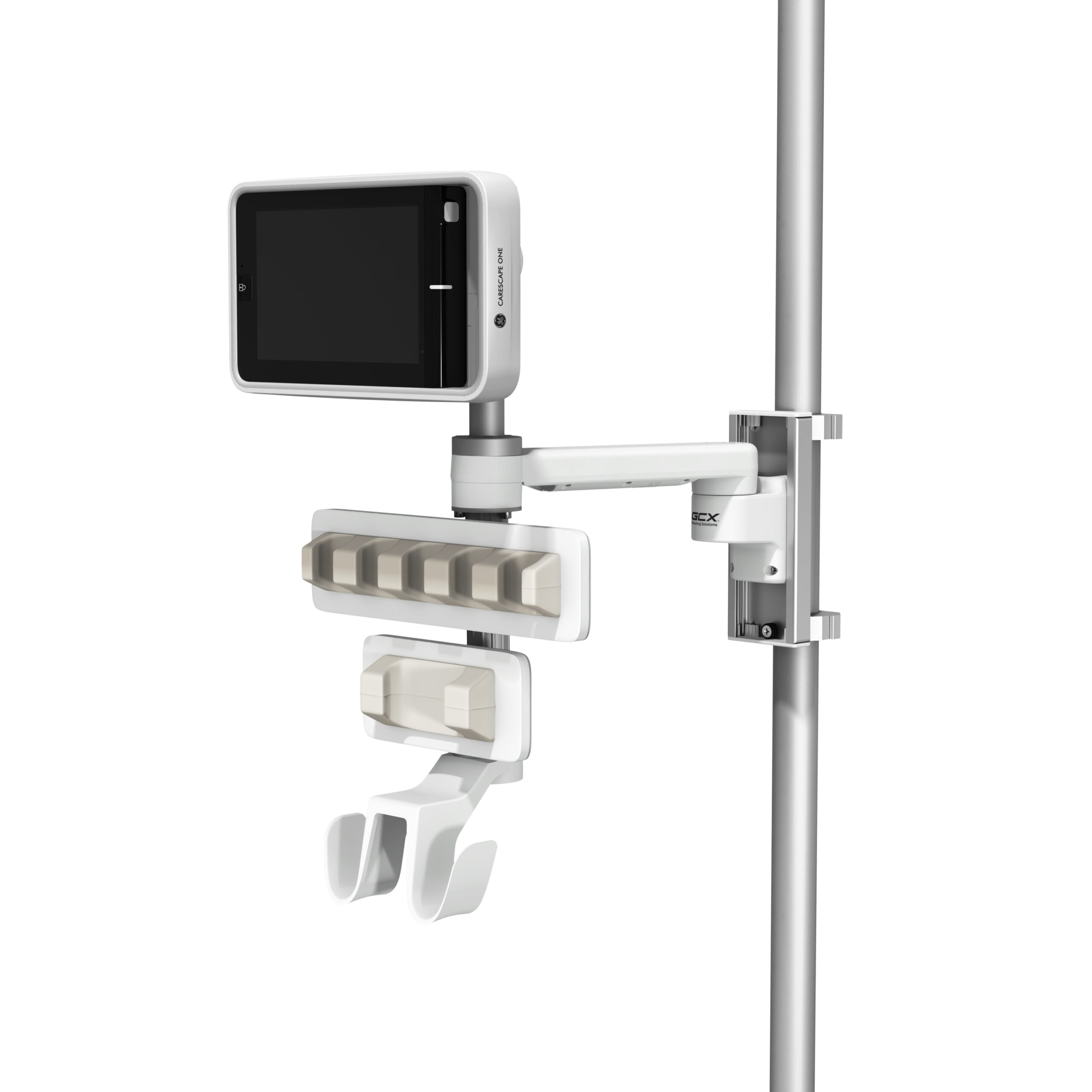 CARESCAPE ONE with Dual Active Probe Holders on 38 mm Post