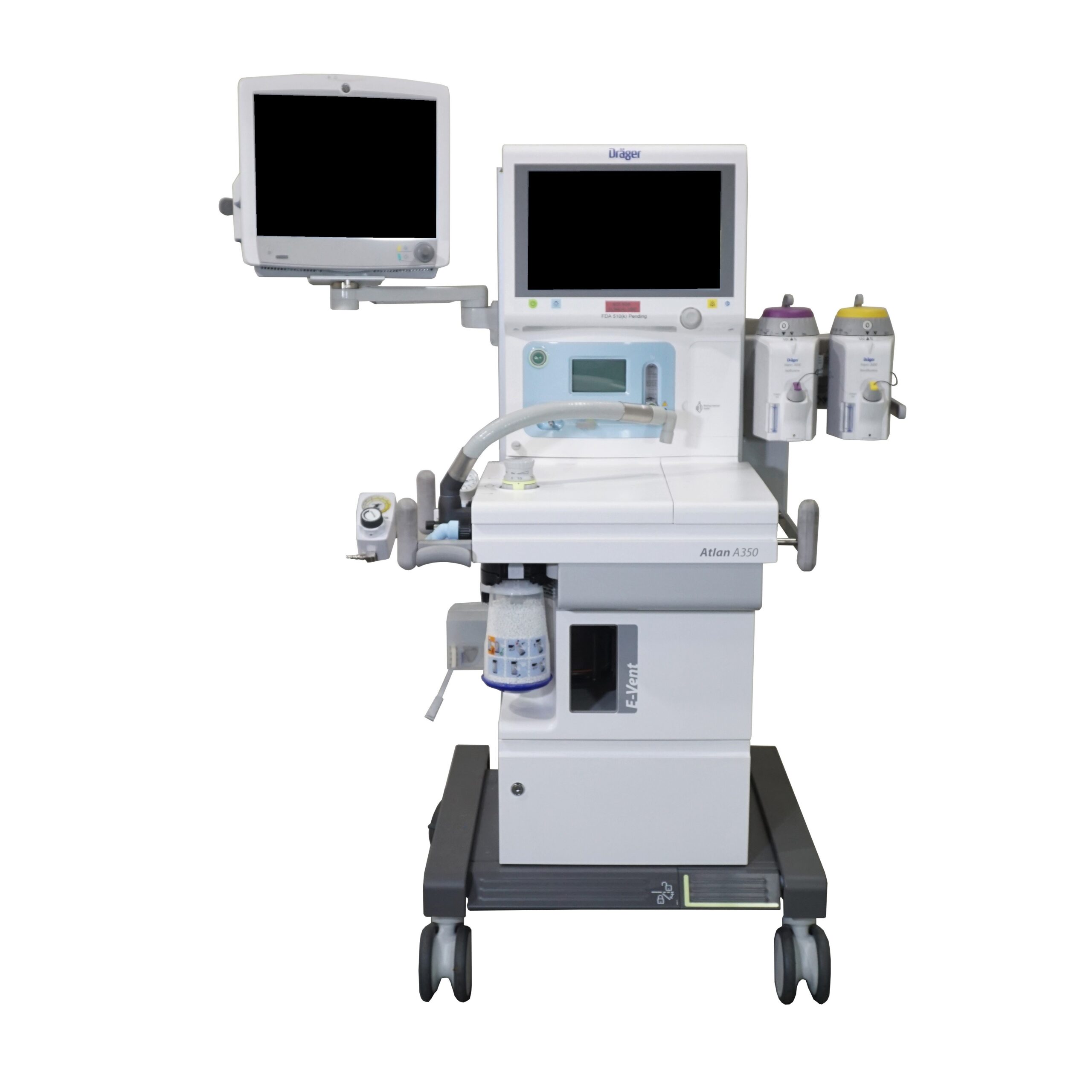 GE CARESCAPE Monitor B650 on Dräger Atlan 350