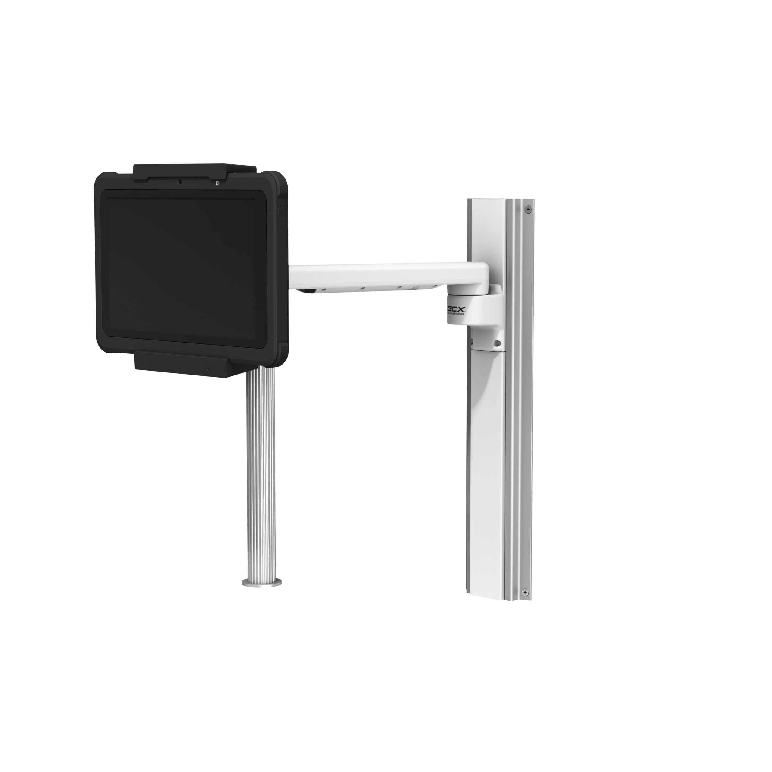 Philips Medical Tablet on M Series Pivot Arm Channel Mount