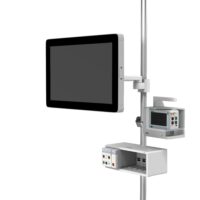 Mindray N22 Horiz SMR T1 12in Mseries 18in Down Post Pole L