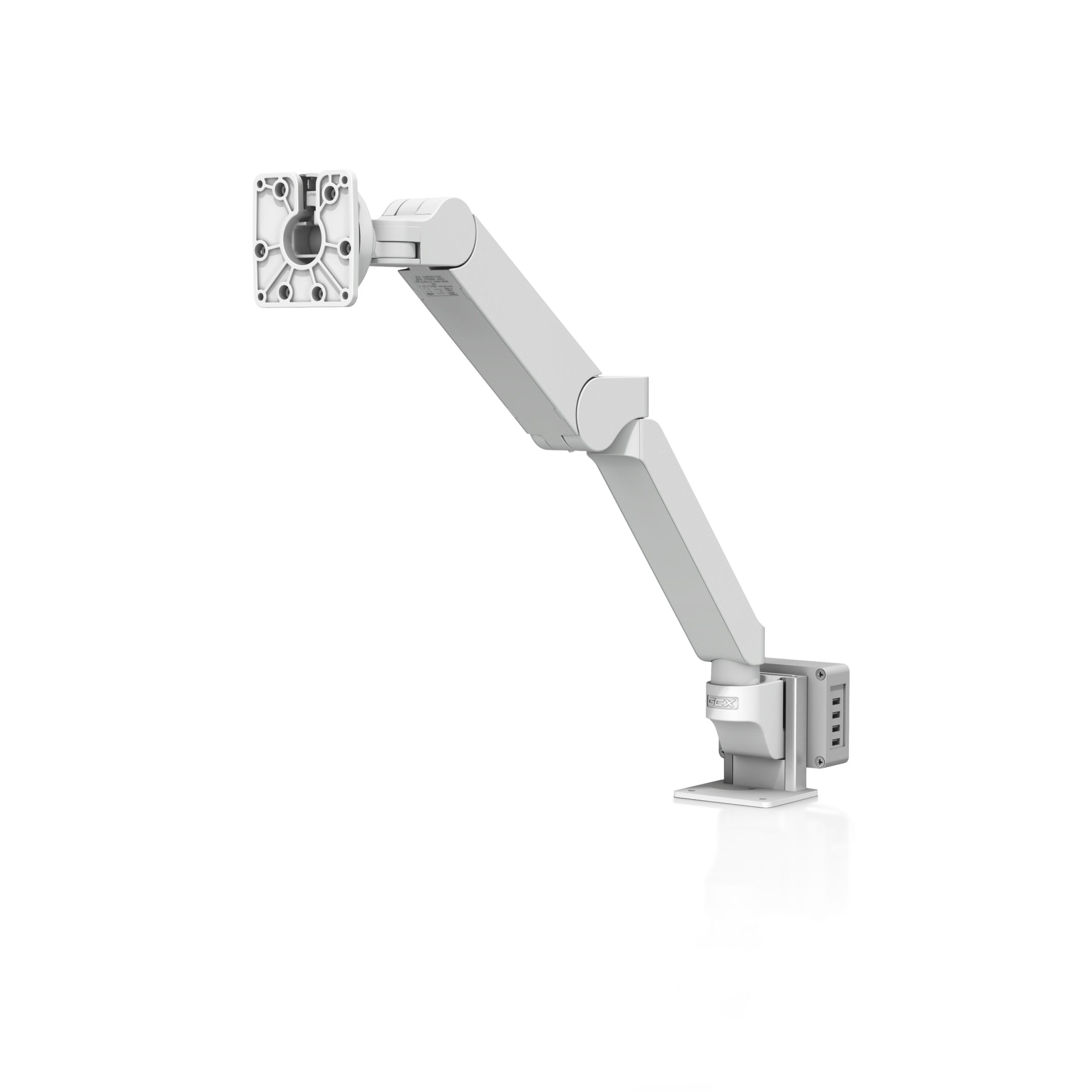 Countertop Mount for VHM-T Variable Height Arm for Tablets with Extension and USB Hub Unloaded