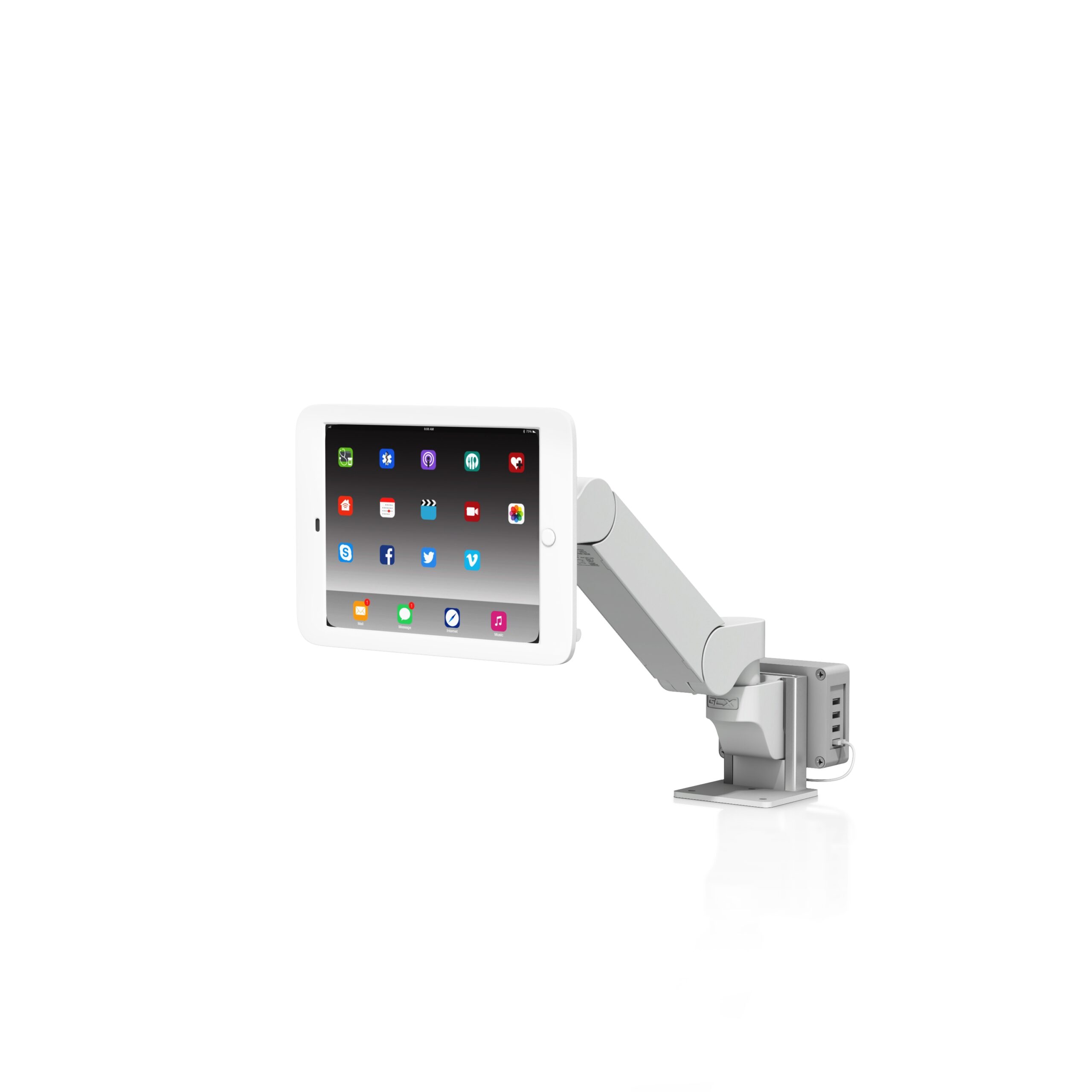 Countertop Mount for VHM-T Variable Height Arm for Tablets with USB Hub