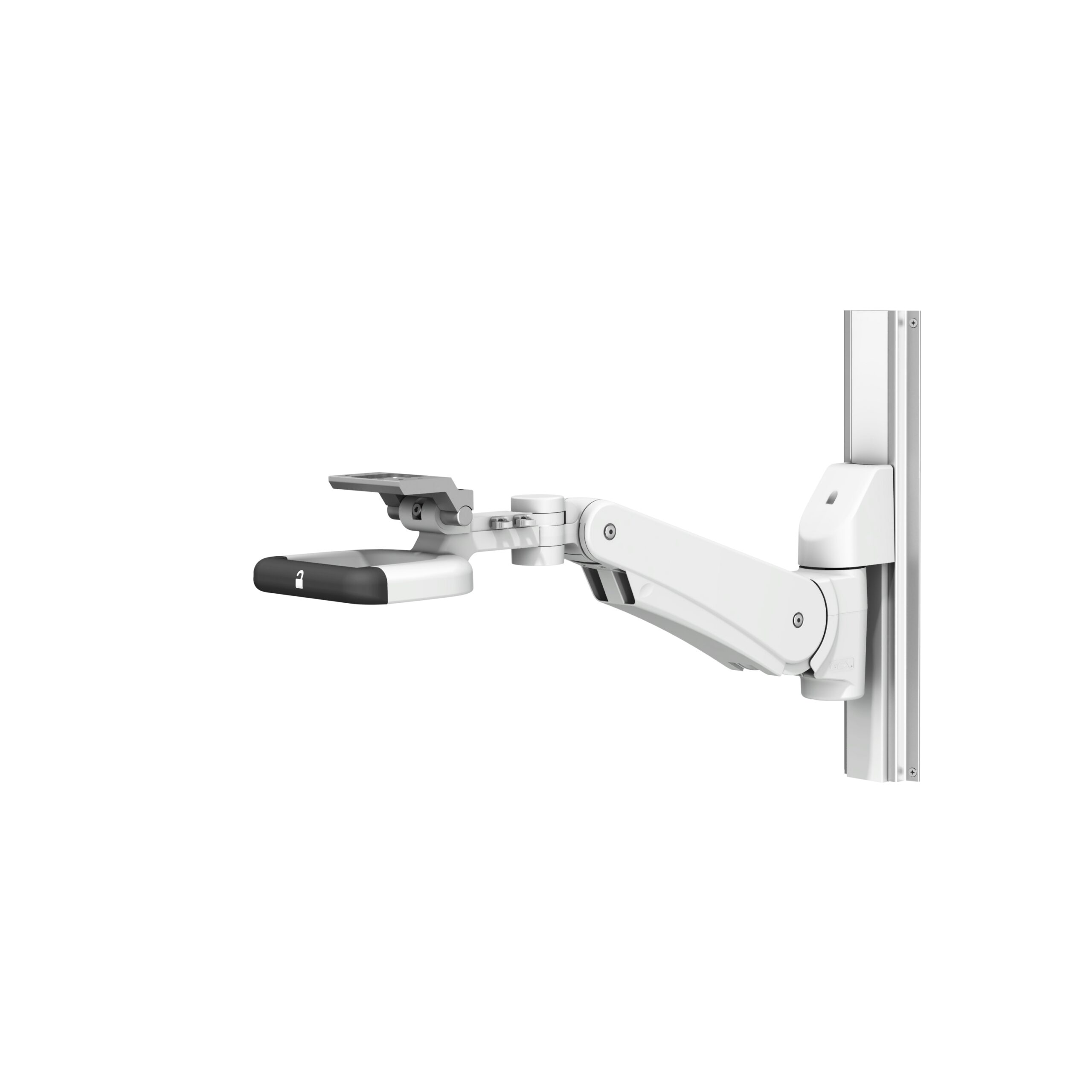 Philips IntelliVue MX400-MX550 on VHM-PL Variable Height Arm Philips IntelliVue MX400-MX550 on VHM-PL Variable Height Arm