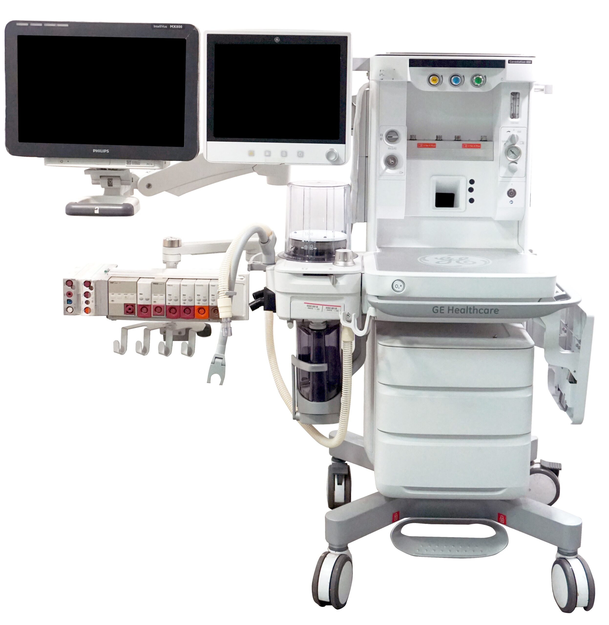 GE Carestation 650 上的 Philips IntelliVue MX600/700/800 GCX Medical