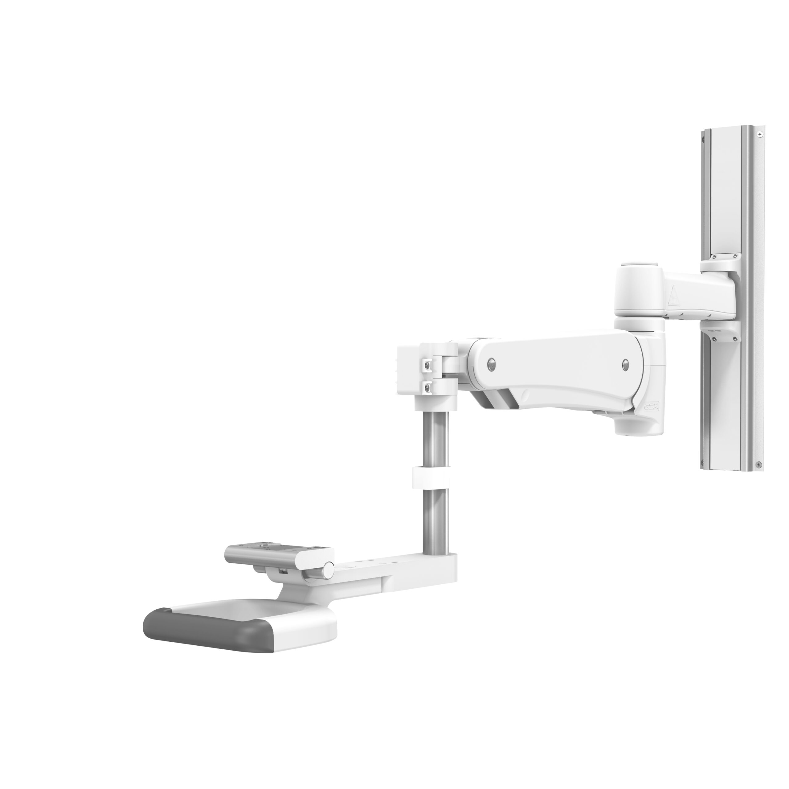 VHM-P Variable Height Arm Channel Mount with Front-End Suspension and 8