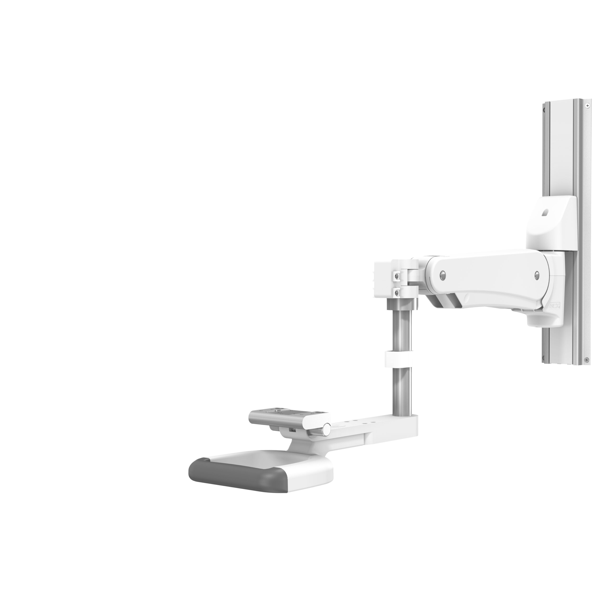 VHM-P Variable Height Arm Channel Mount with Front-End Suspension