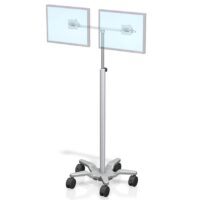 VHRS Dual Display Cart Opaque