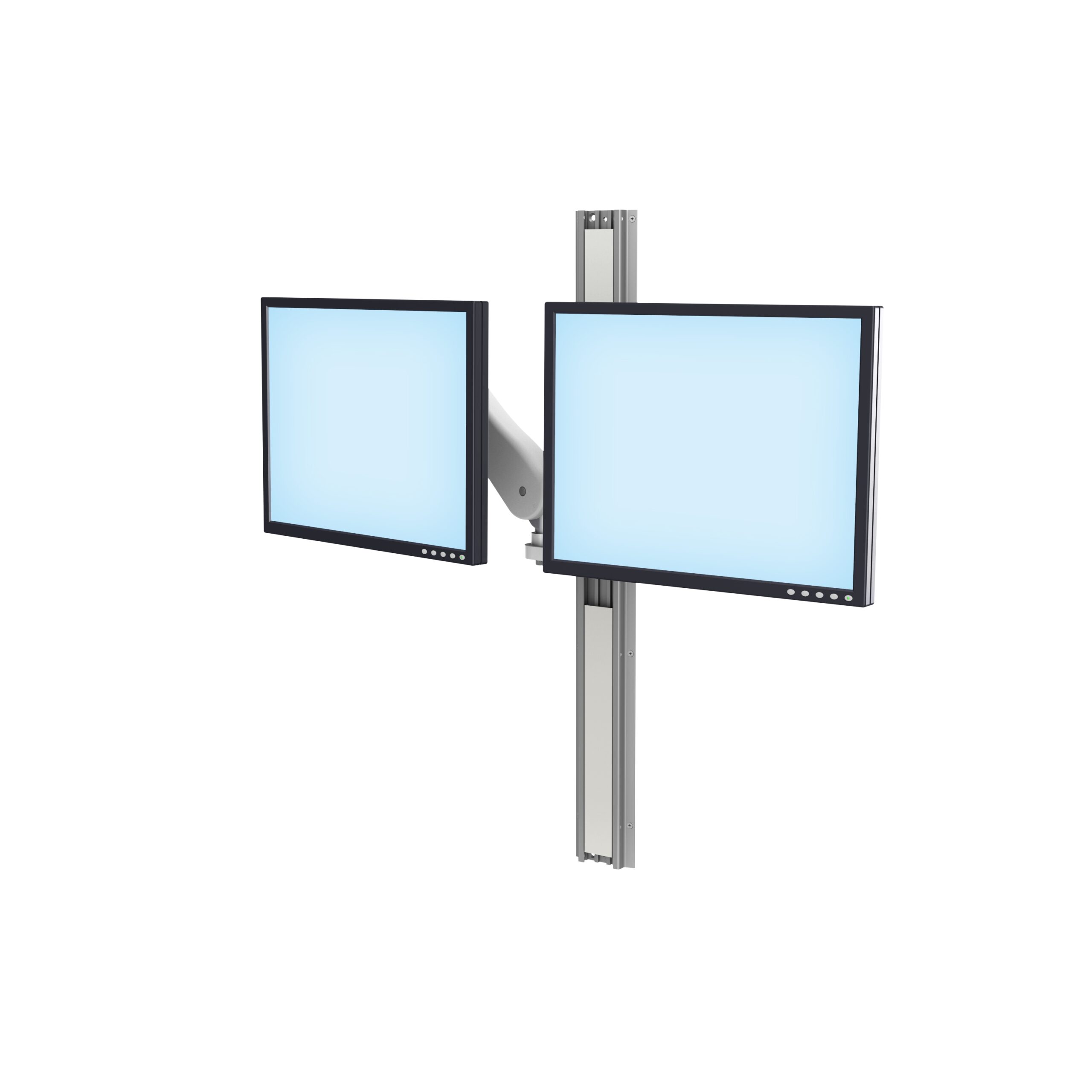 Vhm25 Butterfly Arm Dual Monitors 45side Loaded LG