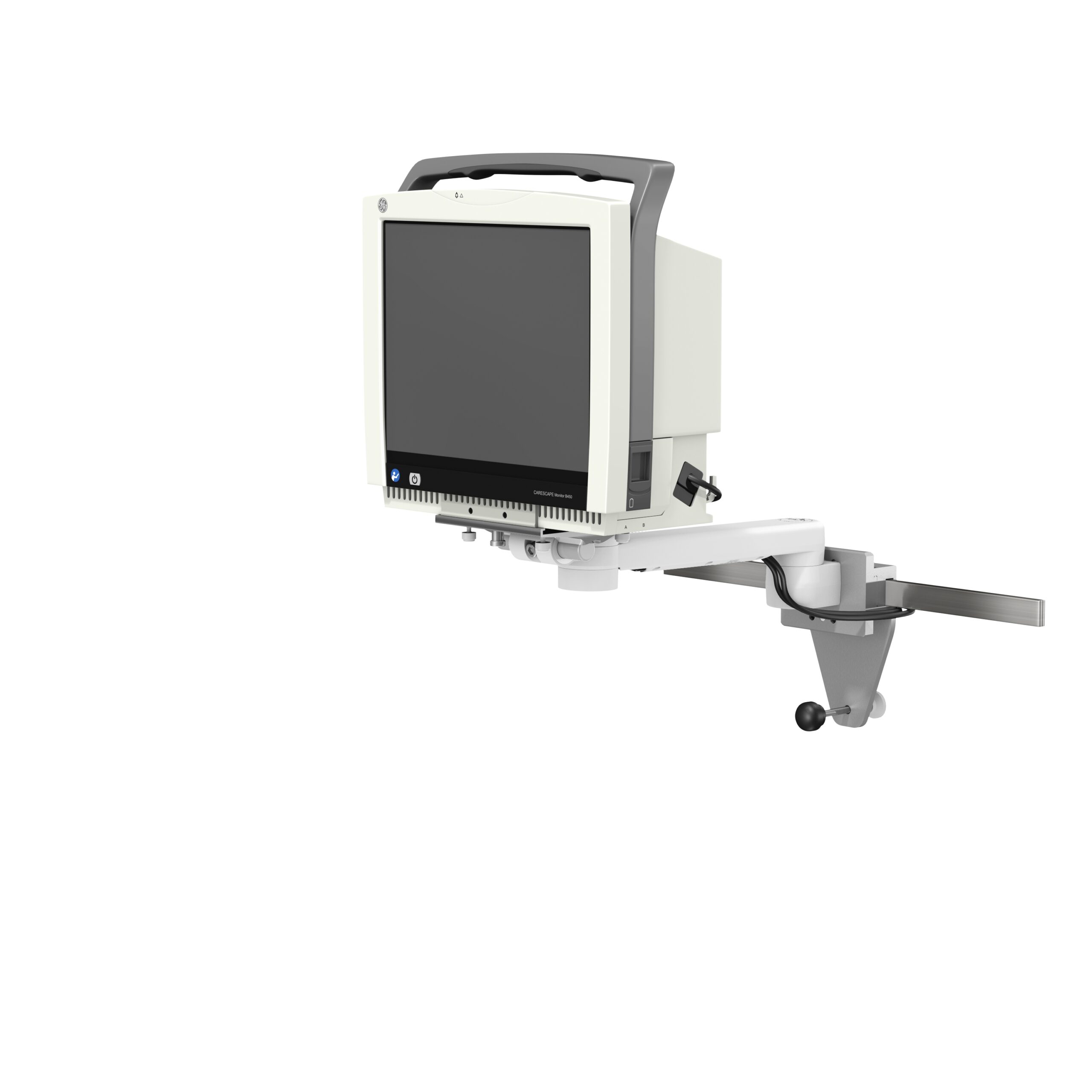 WMM 0002 22 B450 12in Mseries Rail with Foot Loaded LG