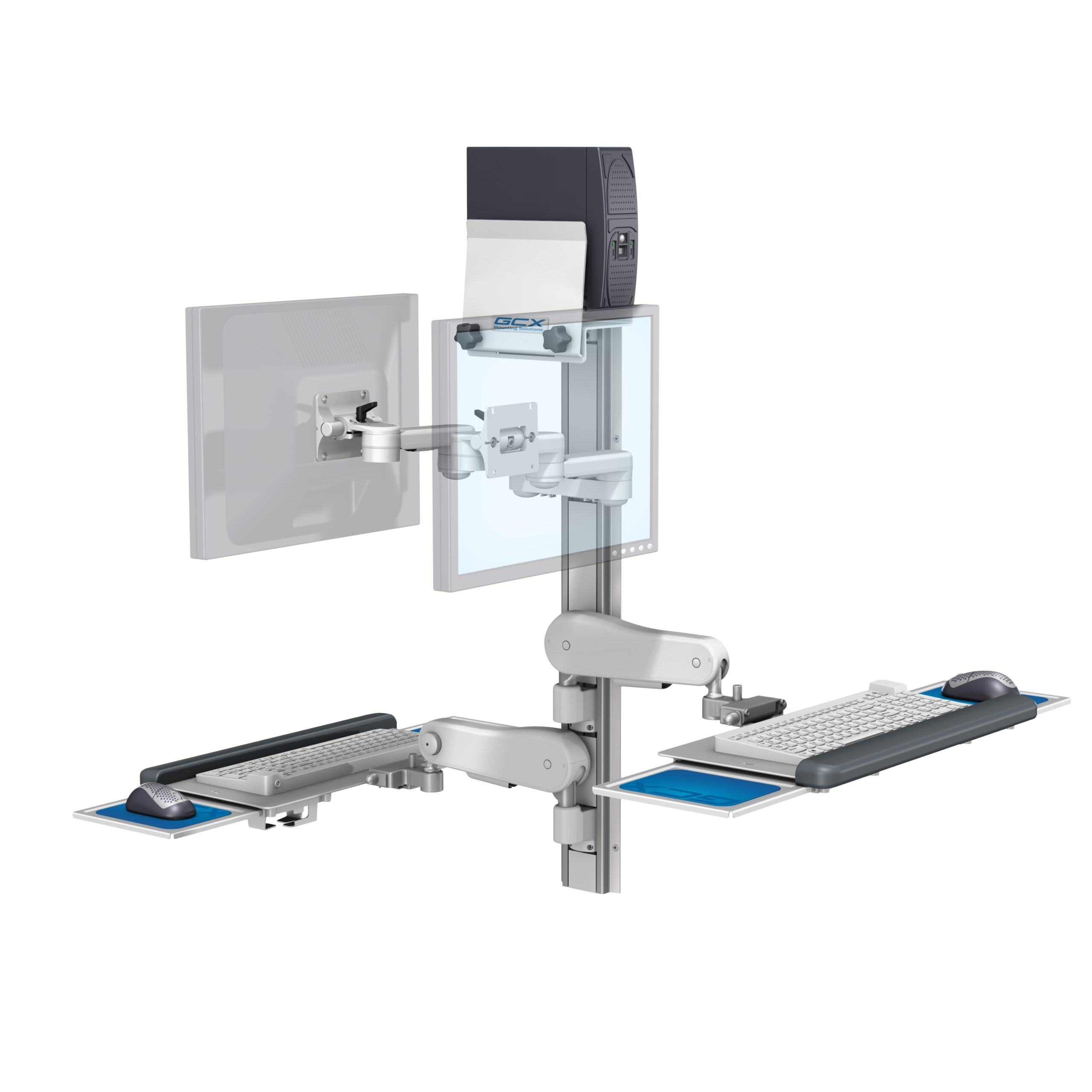 Compas De Précision Office Box XTend - Rallonge Jusqu'à 34 Cm, Boîte Rigide, Mines De Rechange Et Adaptateur