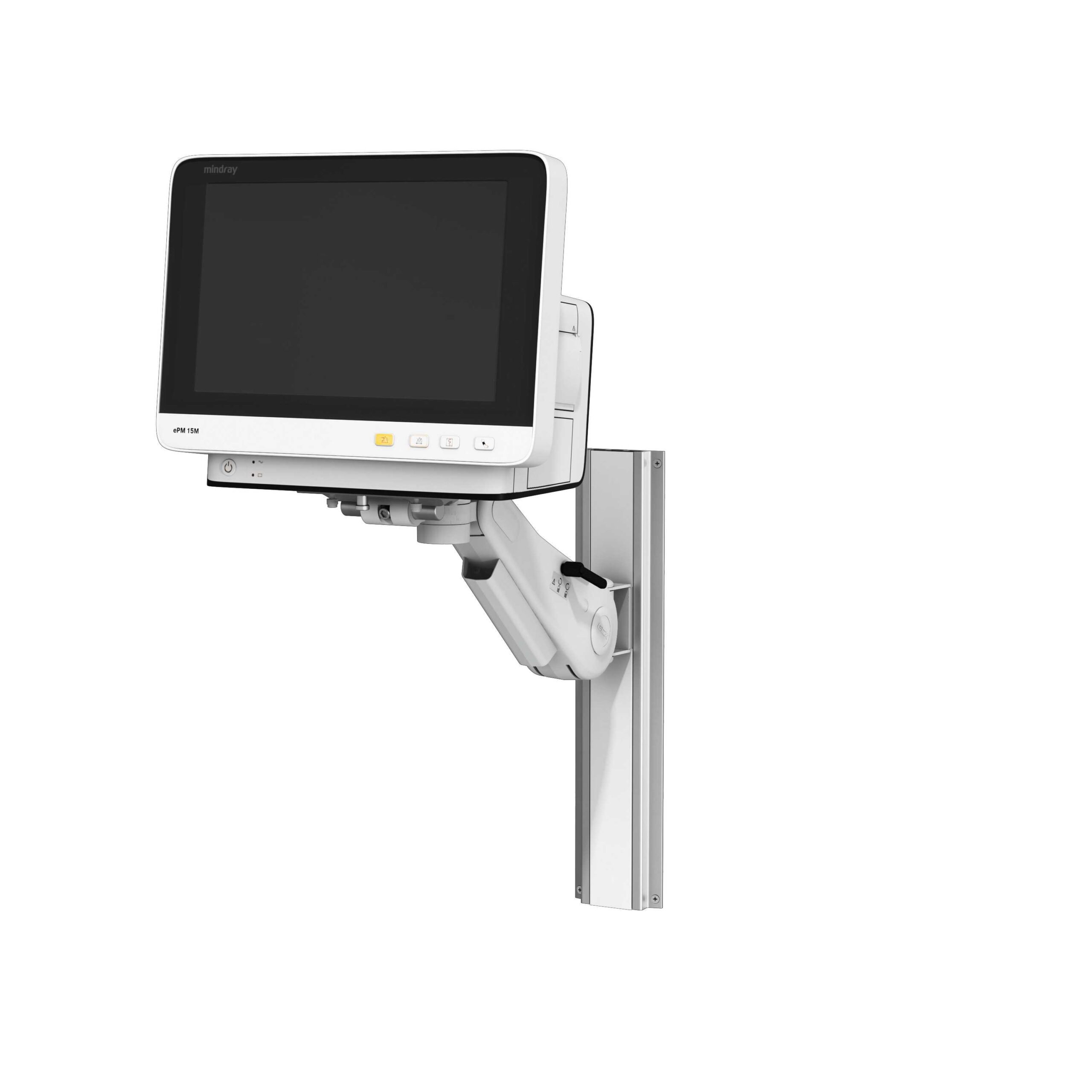 Mindray ePM 15 on VHM Variable Height Arm Channel Mount