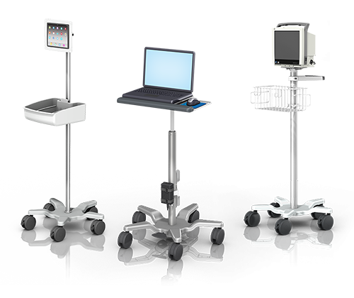 Infection control rollstands