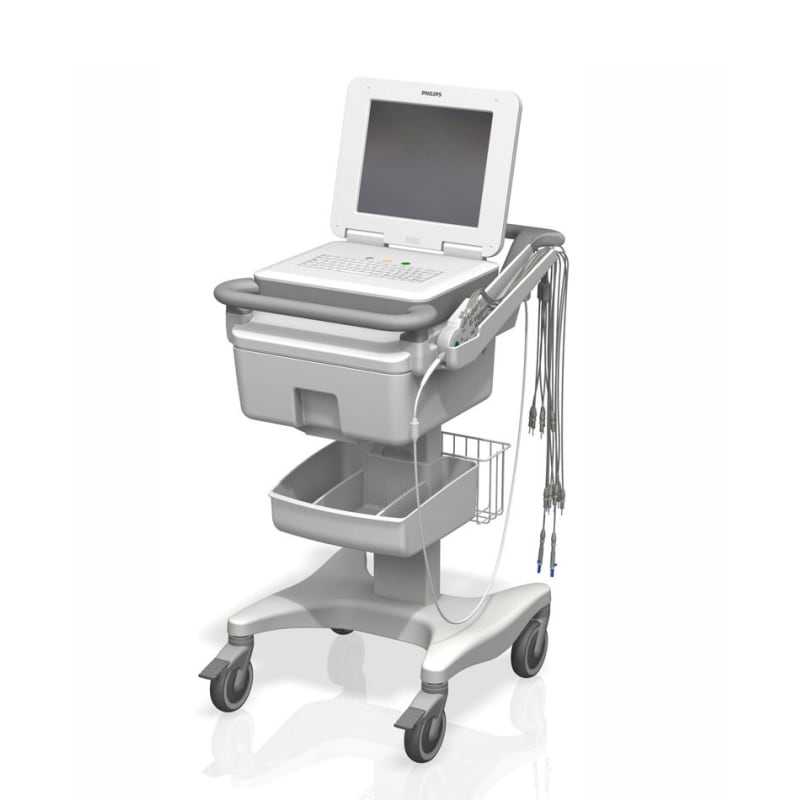 Sq philips tc70 cardiograph cart