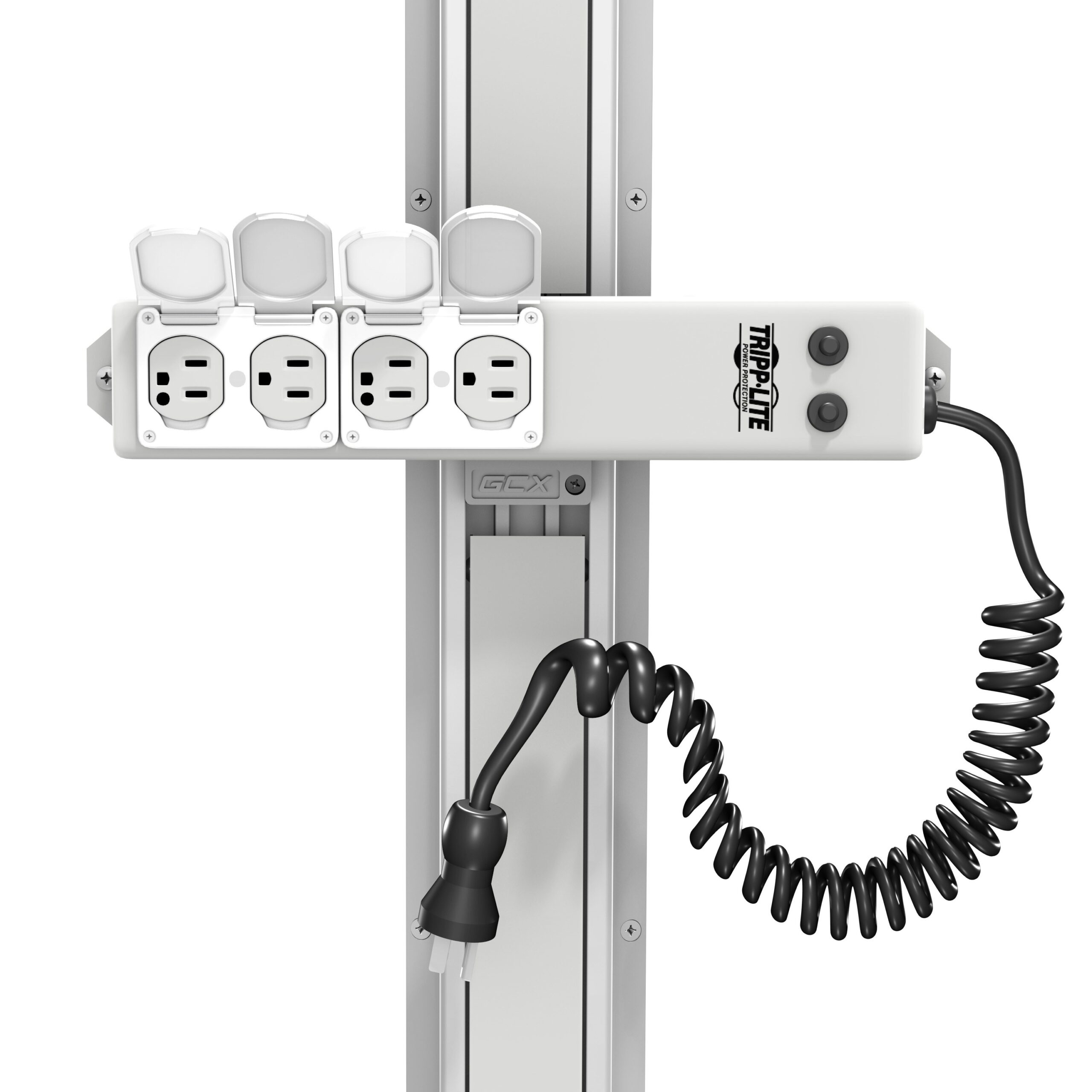 Sr 0001 07 Power Strip Coiled Cord LG